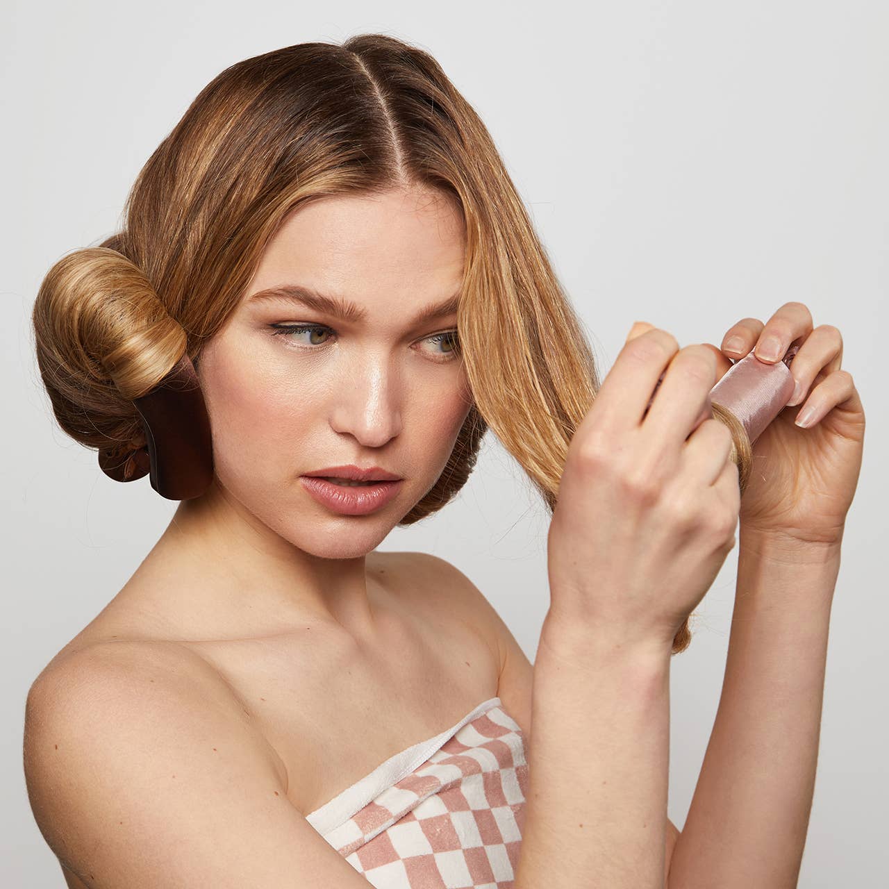 Satin Jumbo Flexi Rods - Rosewood