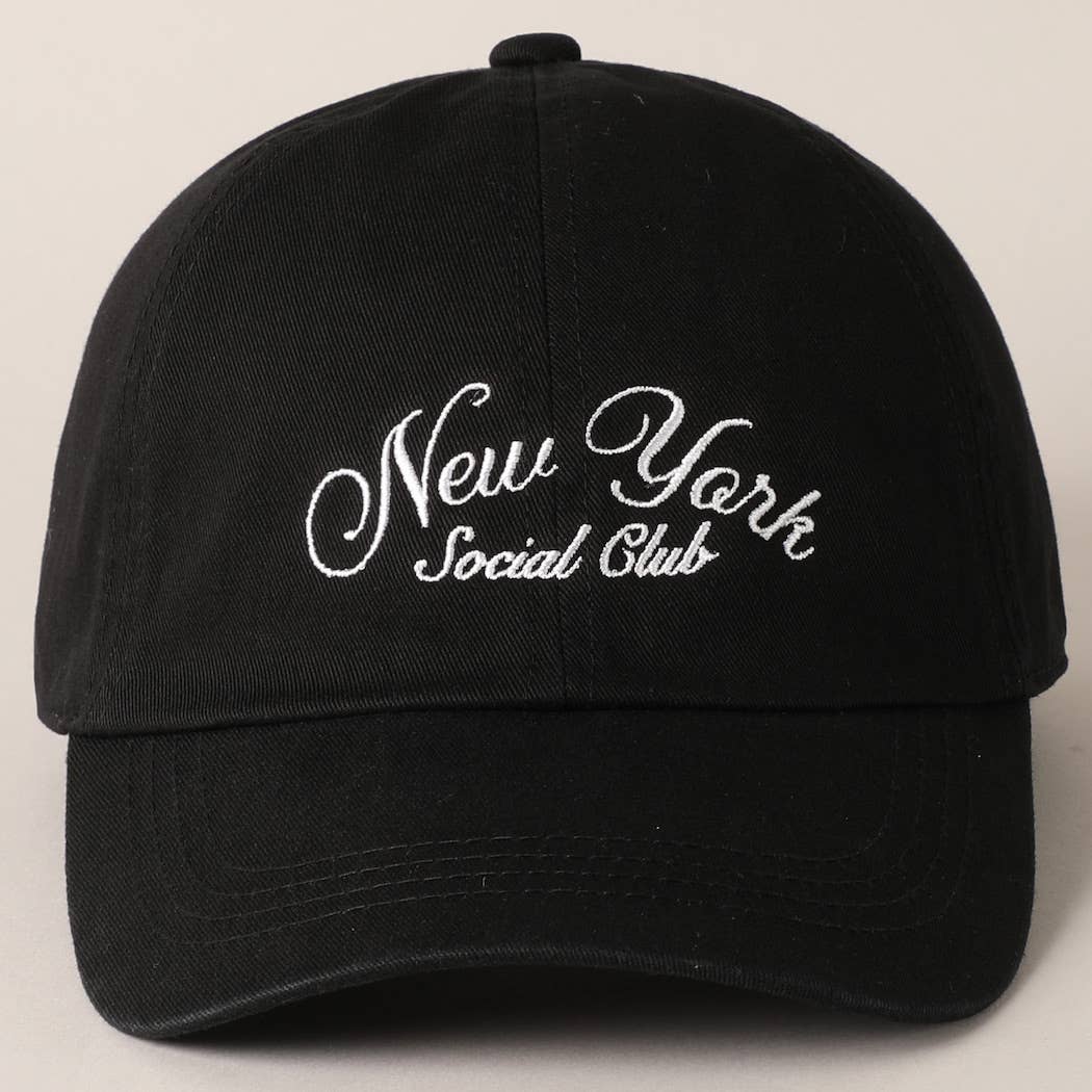 New York Social Club Baseball Cap