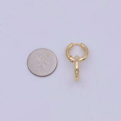 Circle Dangle Earrings