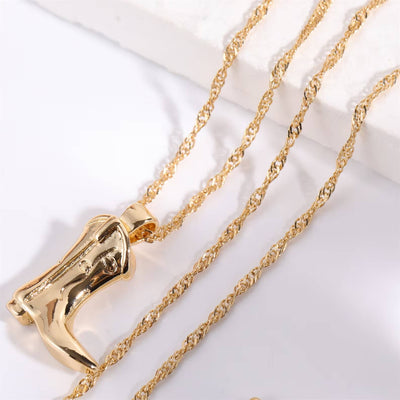 Boot Necklace
