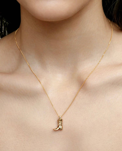 Boot Necklace