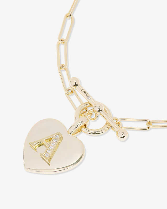 Baby Love Letters Charm Bracelet 6.5" | Melinda Maria