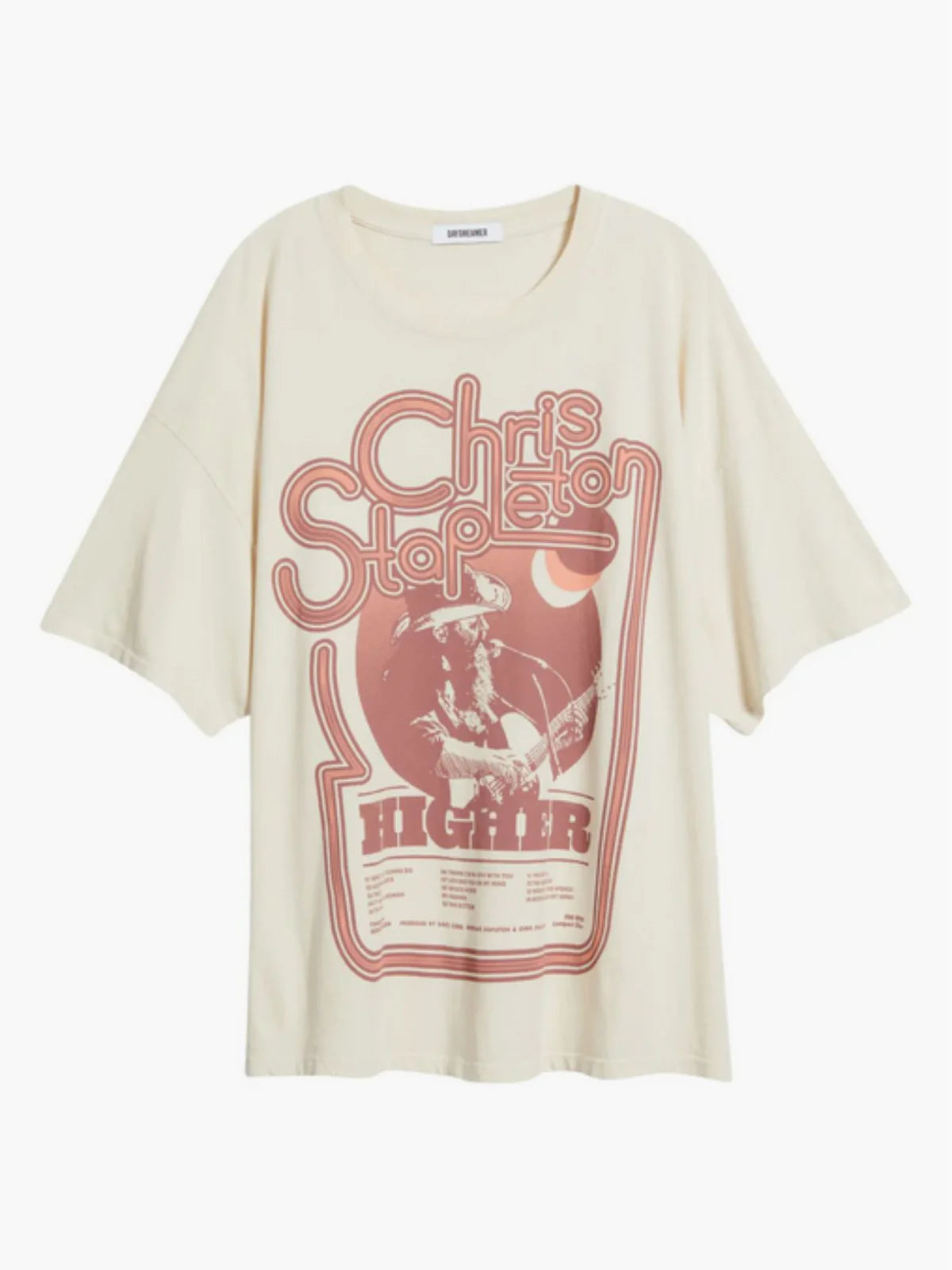 Christ Stapleton Higher Tour OS Tee