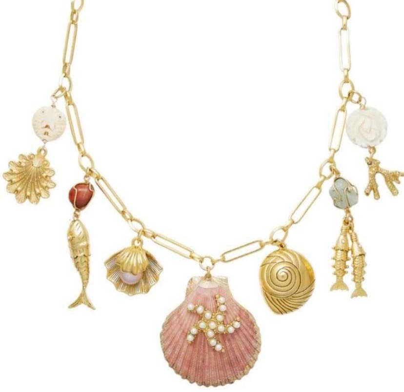 By The Bay-Shell- Statement Necklace