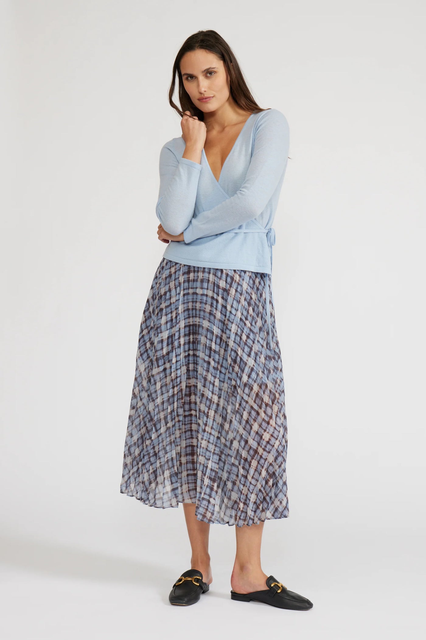 Dominic Faux Wrap Top