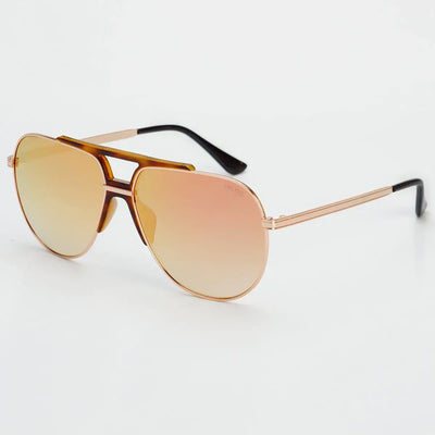 Logan Pink Mirror Sunglasses