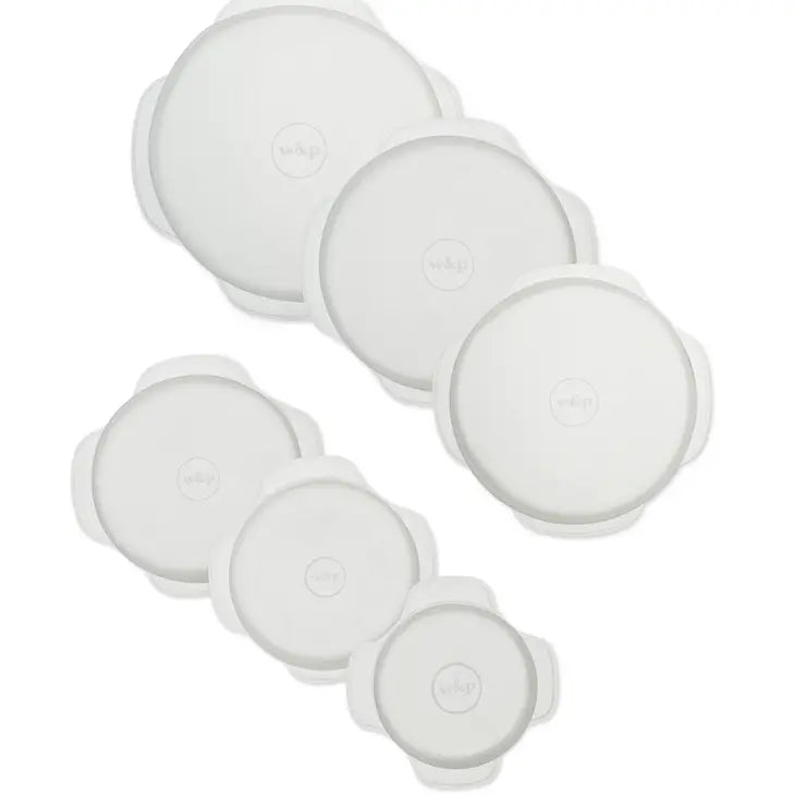 Reusable Silicone Stretch Lids- Set of 6