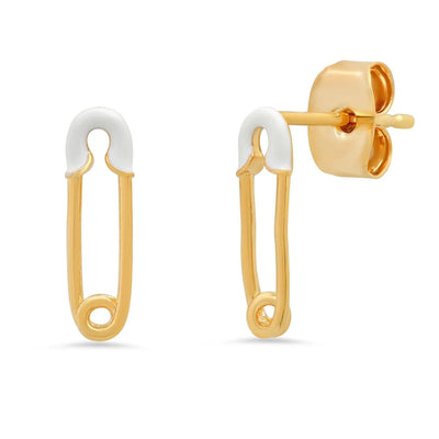 Enamel Safety Pin Studs