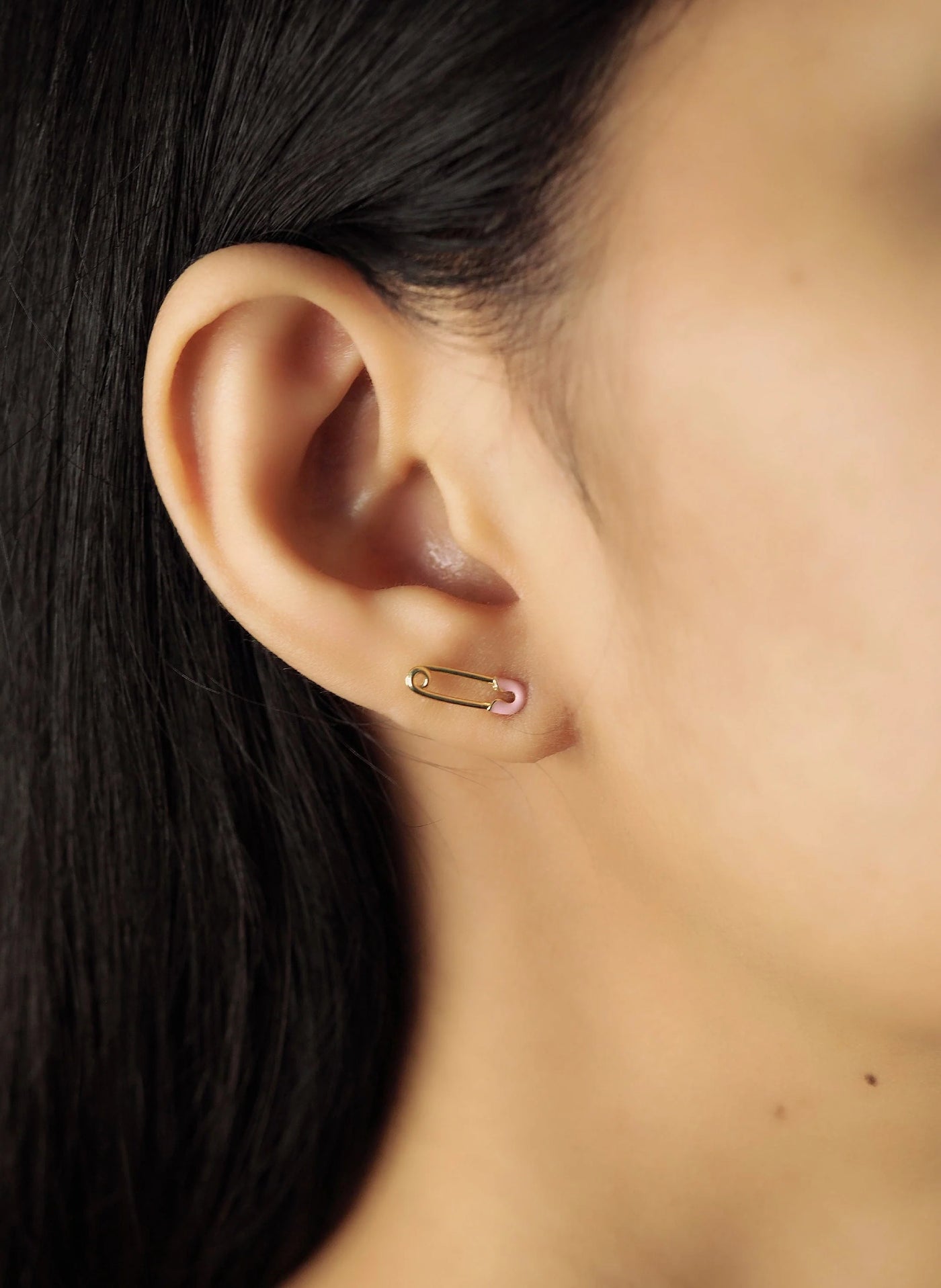 Enamel Safety Pin Studs