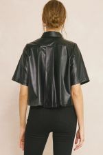 Angelina Leather Swing Top