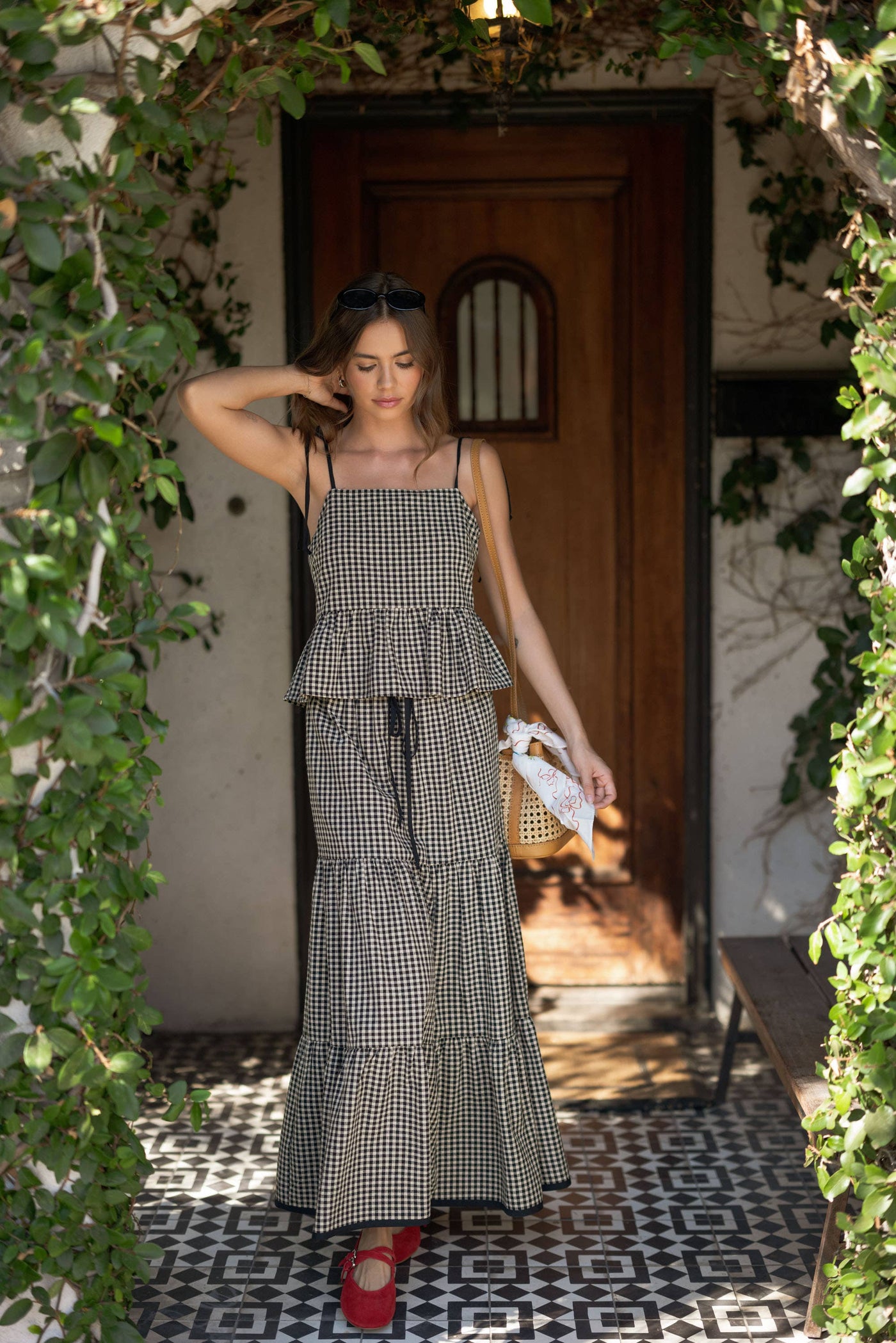 Gingham Tank