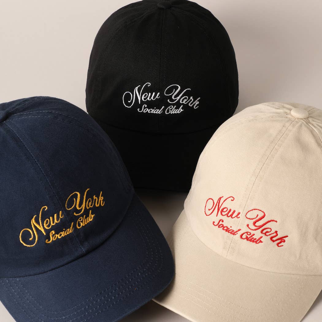 New York Social Club Baseball Cap