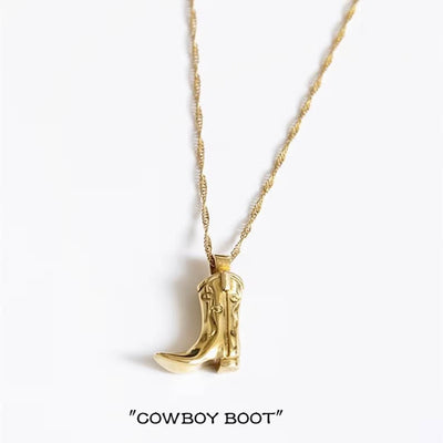 Boot Necklace