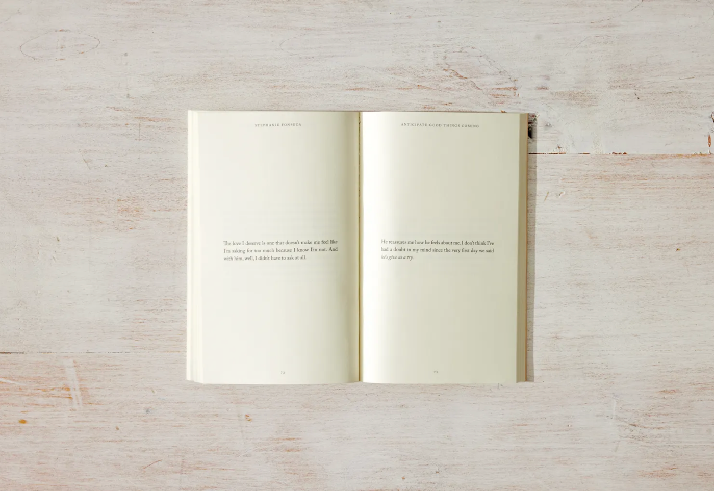 Anticipate Good Things Coming Book