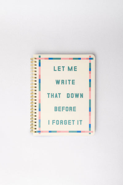 Rough Draft Mini Notebook - Before I Forget