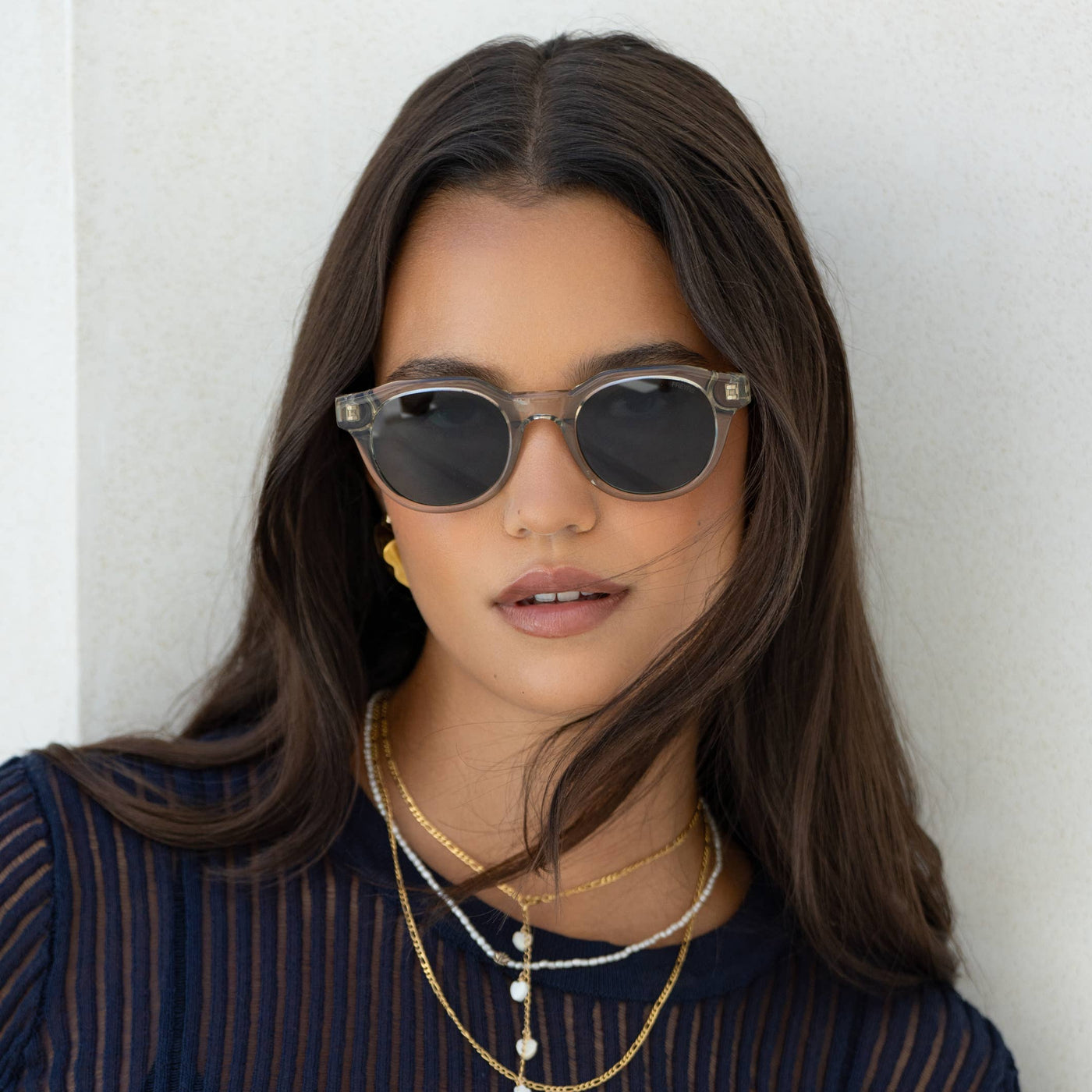 Cameron Unisex Round Sunglasses