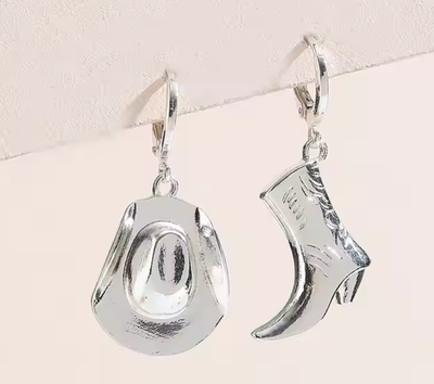 These Boots/Hat Earrings