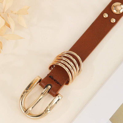 Gold Rivet Belt