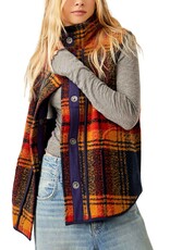 Wrapped Up Blanket Vest | Free People