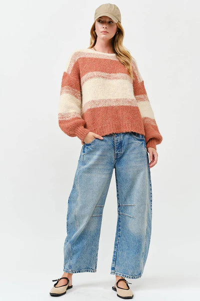 Fuzzy Knit Sweater