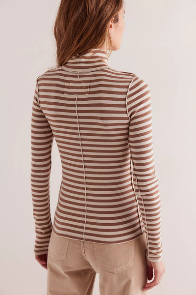 Good Good Stripe Turtleneck | Free People