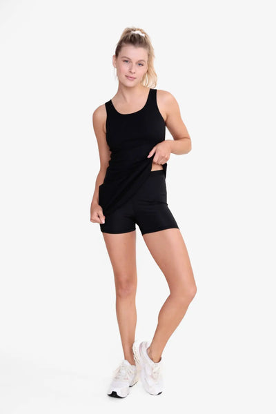 High Waisted Slip Shorts