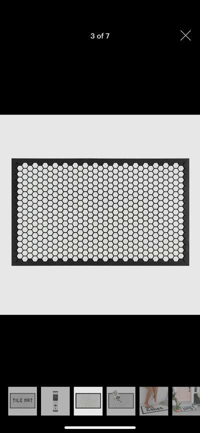 Tile Mat (Standard White) | Letterfolk