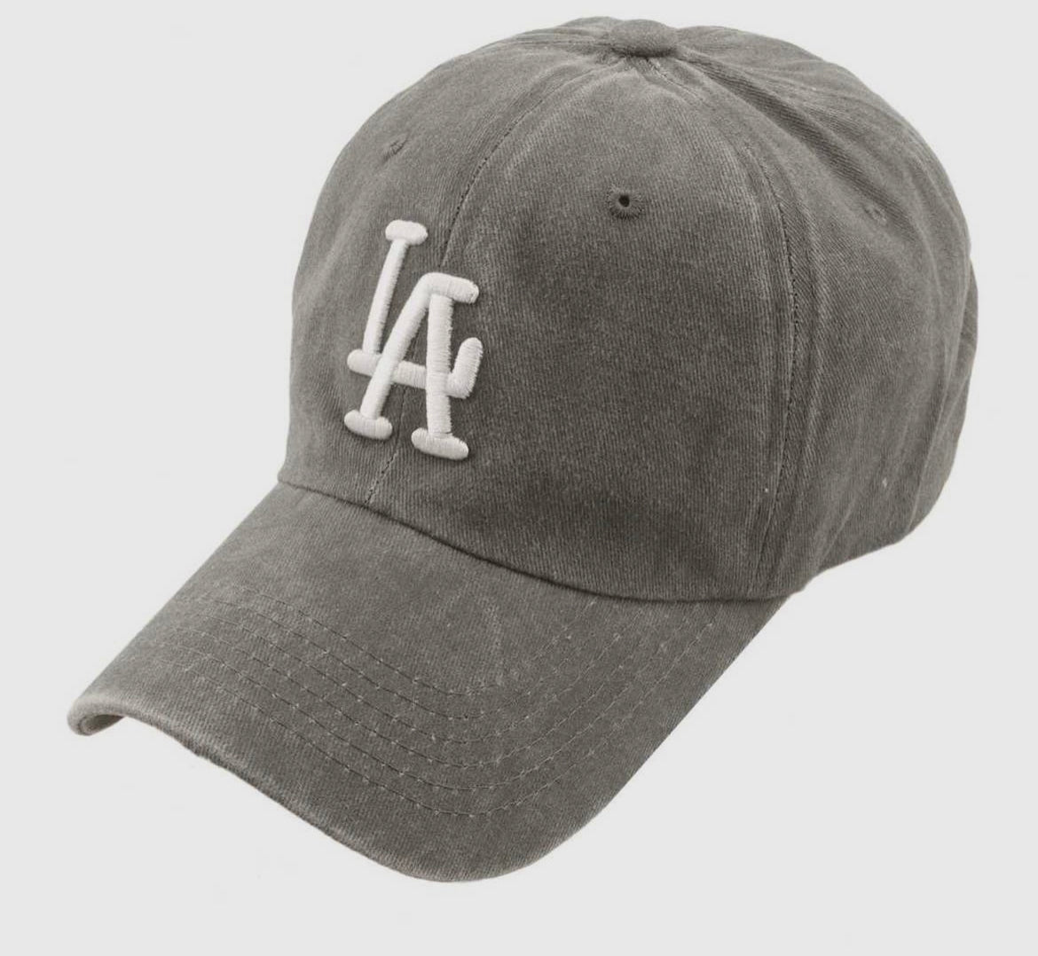 LA Embroidery Pigment Baseball Cap