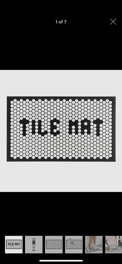 Tile Mat (Standard White) | Letterfolk