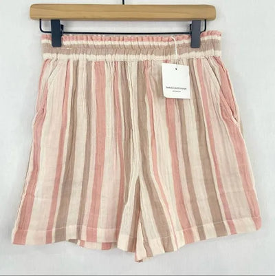 Astra Striped Linen Short