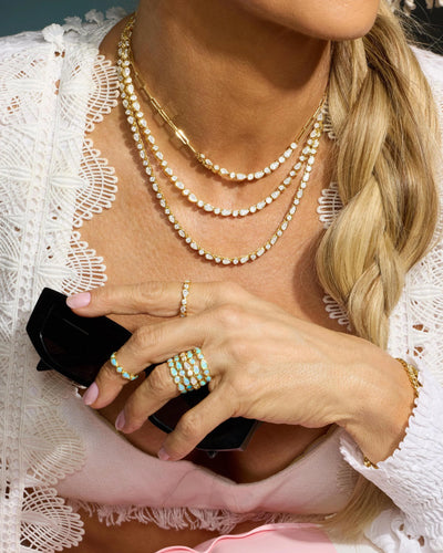 Isla Samantha Tennis Necklace