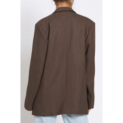 Oversized Double Breasted Blazer