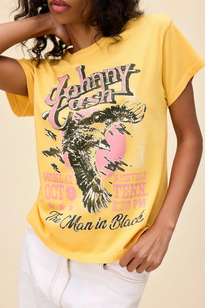 Johnny Cash Eagle Poster Tour Tee