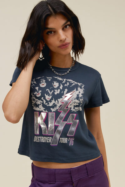KISS Destroyer Tour '76 Shrunken Tee | Daydreamer