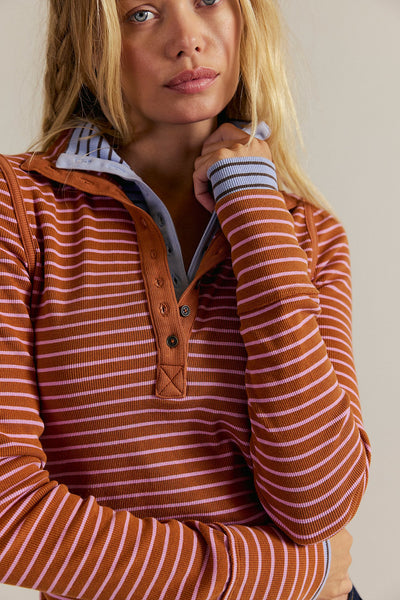 Lake Henley Stripe | Free People