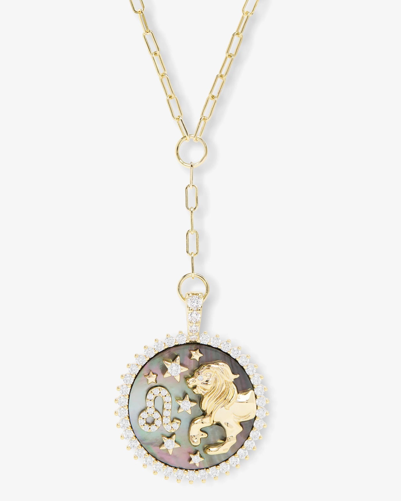 Zodiac Medallion Necklace | Melinda Maria