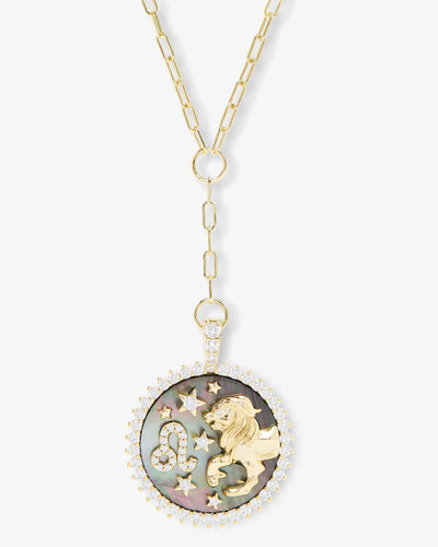 Zodiac Medallion Necklace | Melinda Maria