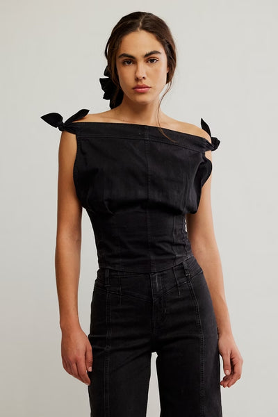 Louie Indigo Top