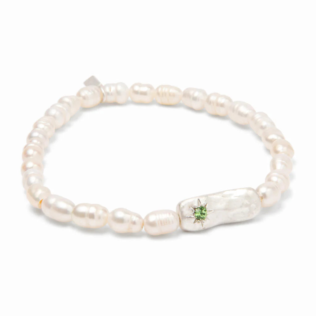 Pearl Affirmation Bracelet