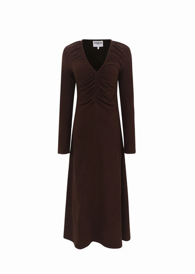 Mae Brown Dress