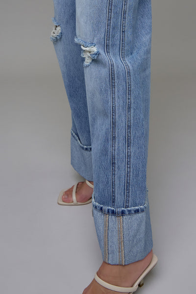 Nori High Rise Extra Wide Leg (Med-Light)