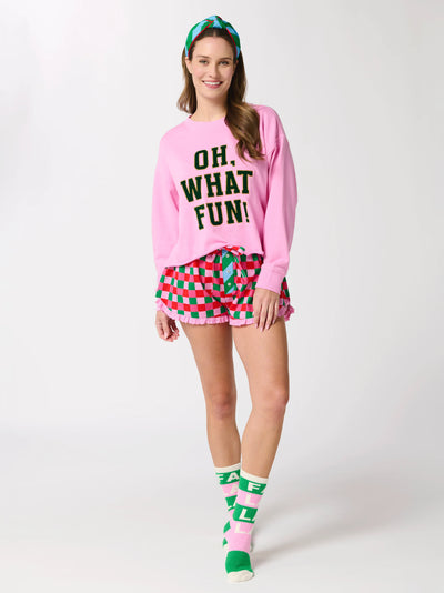 Oh What Fun Lounge Sweatshirt