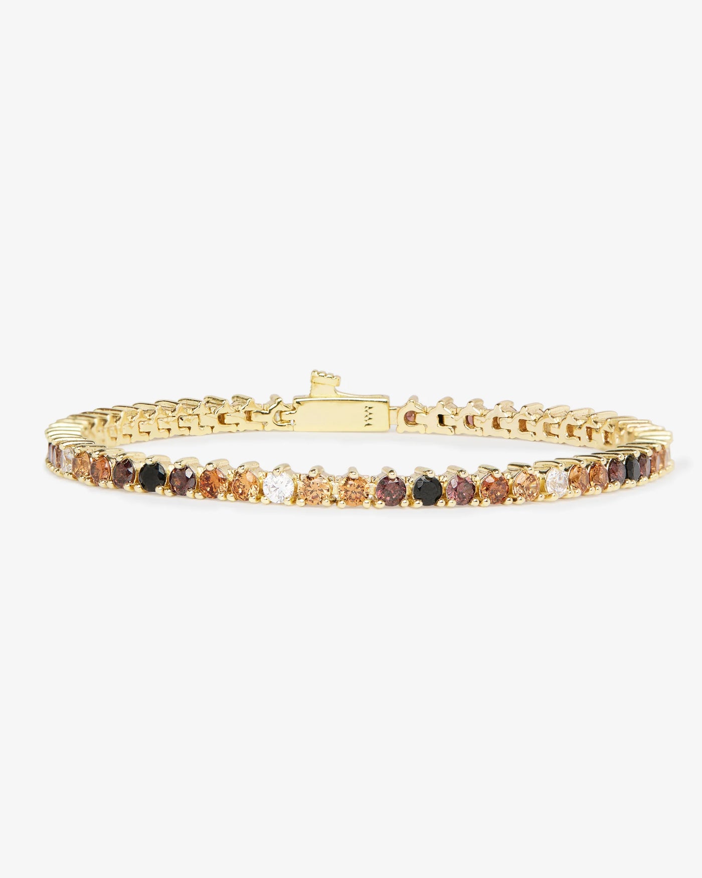 Not Your Basic Tennis Bracelet Ombre Black | Melinda Maria