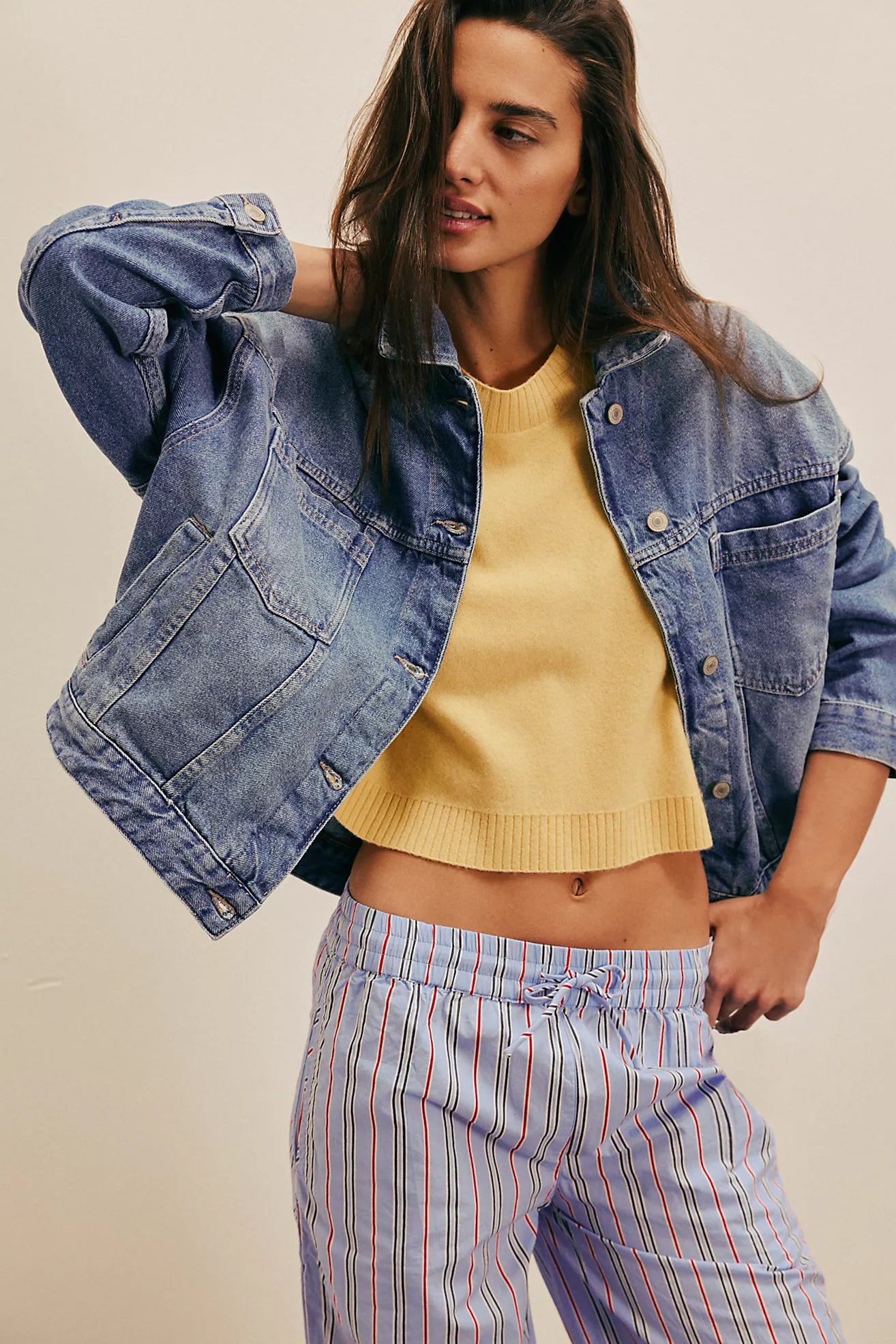 Opal Swing Denim Jacket