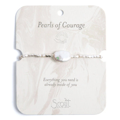 Pearl Affirmation Bracelet