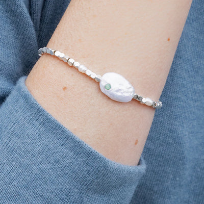 Pearl Affirmation Bracelet