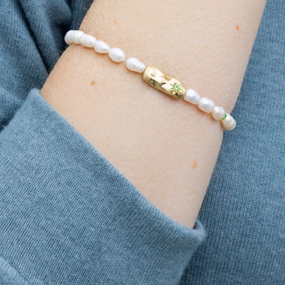 Pearl Affirmation Bracelet