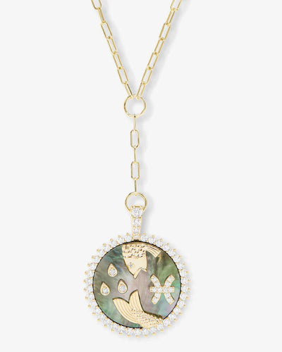Zodiac Medallion Necklace | Melinda Maria