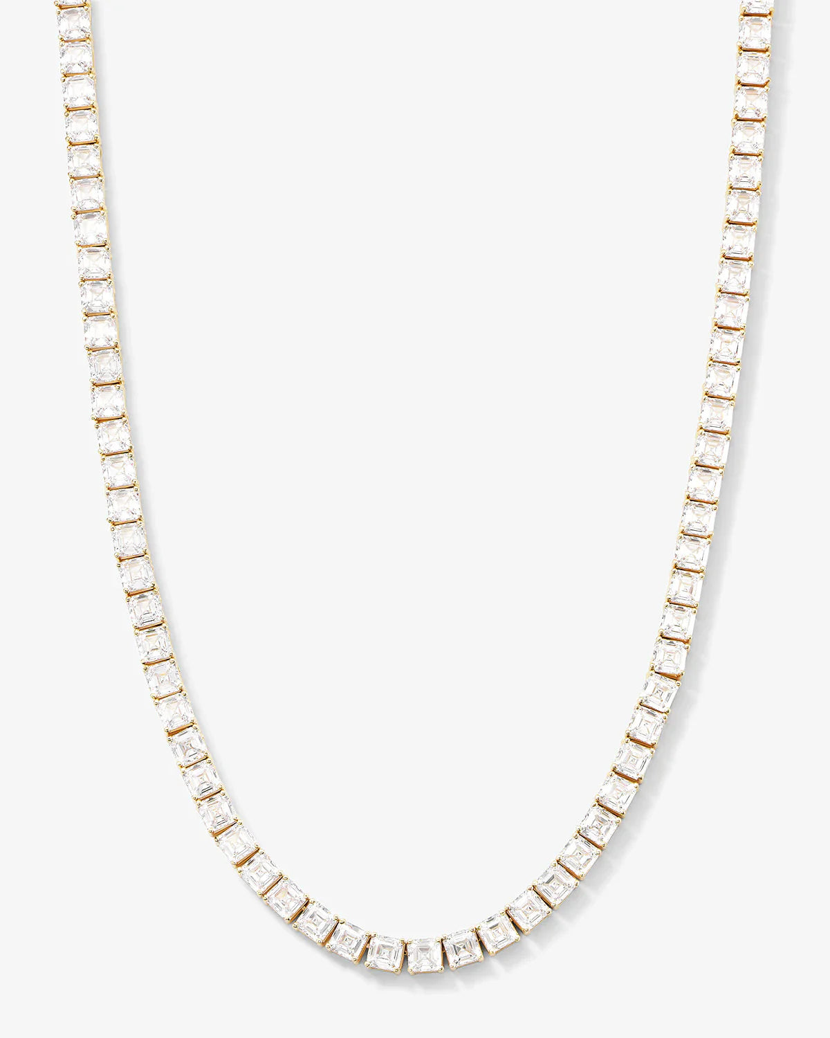 The Queen's Tennis Necklace 16" | Melinda Maria
