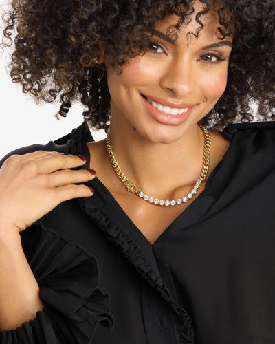 Julian REALLY Loves Diamonds Necklace 16"